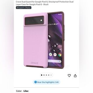 Crave Lilac Protective Phone Case